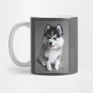 Cute Baby Husky Mug